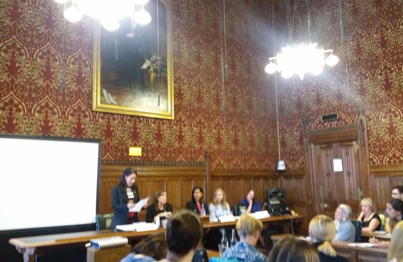 Gillian co-chairing APPG women and work meeting