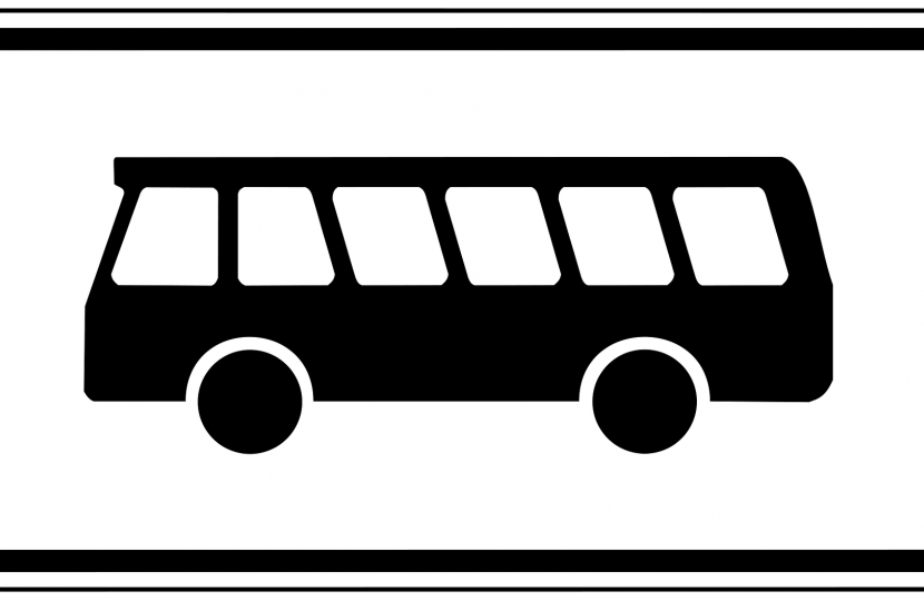 Bus sign