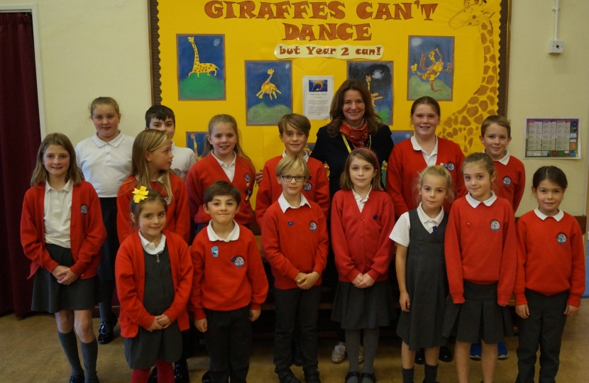 Gillian and Bosham school council