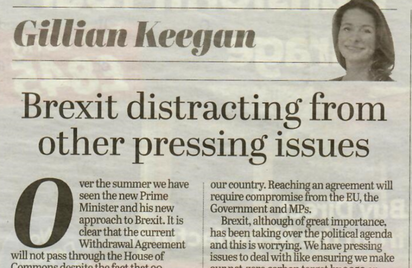Brexit distracting from other pressing issues - Chichester Observer