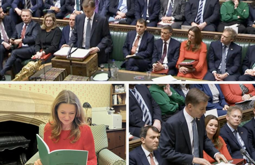 Gillian Attending Parliament