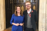 Gillian with chair of APPG