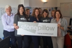 Gillian with the Stonepillow team