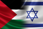 Palestine and Israel Flags