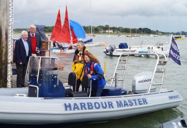 Gillian on Chichester Harbour 
