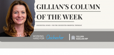 Gillian's weekly column