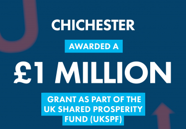 Chichester UKSPF £1m Graphic